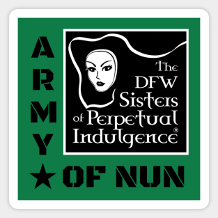 DFW Sisters Army of Nun Magnet